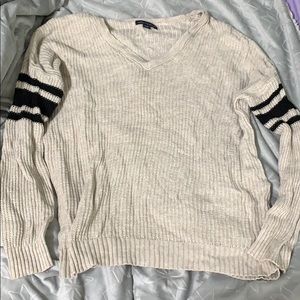 Long sleeve knitted shirt